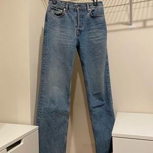 Anine Bing Straight Leg Jeans